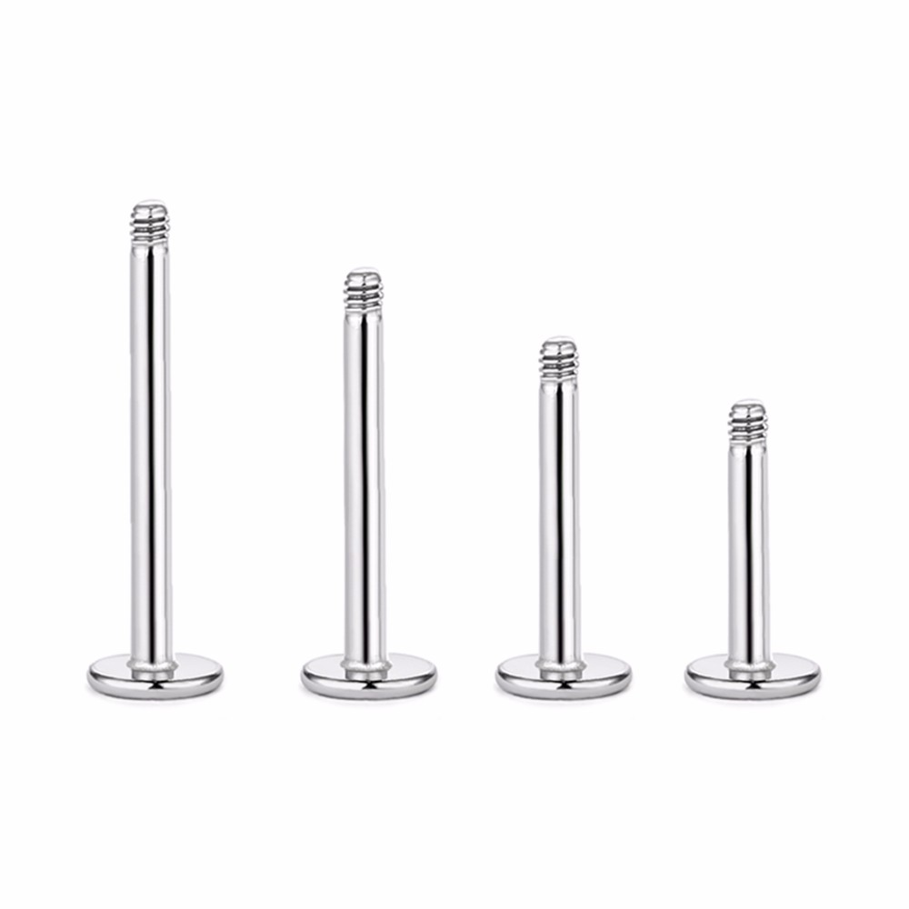 Body Jewelry Tunnels - WKOUD 10 Pcs 16G 1,2mm Edelstahl