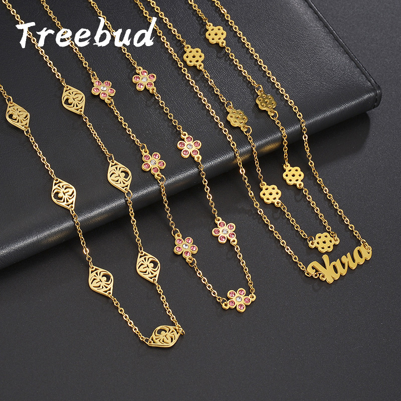 Body Jewelry Names - Treebud Personalisierte benutzerdefinierte Namen Bauchkette Edelstahl