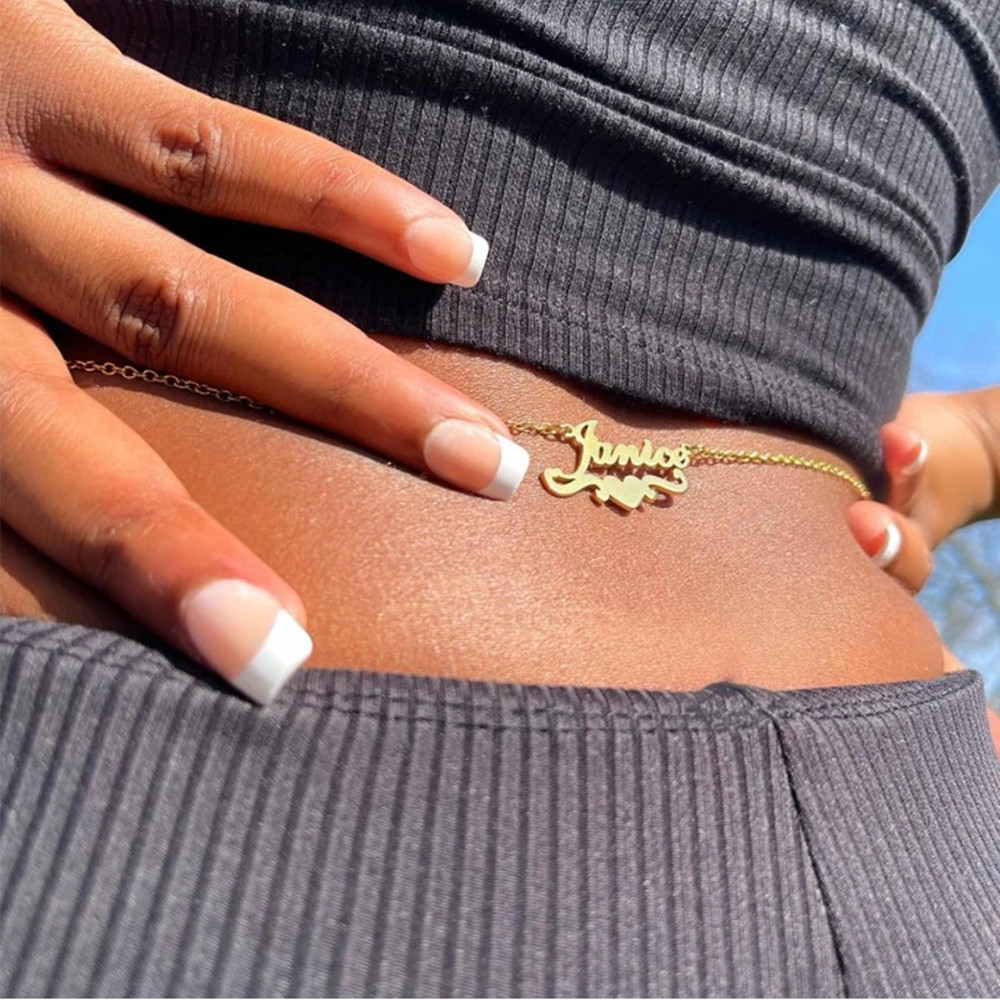 Body Jewelry Names - Sexy Körper Charme Schmuck Strand Bauch