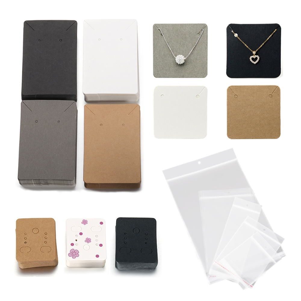 Body Jewelry Display - 50 teile/los Papier Display Karten Ohrringe
