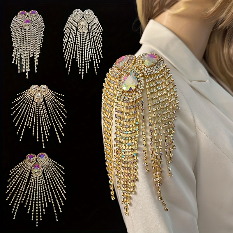 Body Jewelry Diamond - Große Wassertropfen Quaste Diamant Blume Diamant