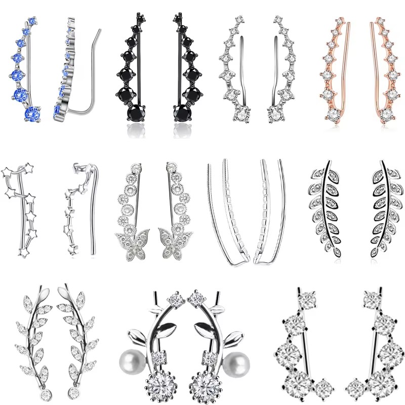 Body Piercing Quality Jewelry - 2 stücke Hohe Qualität 7 Kristalle