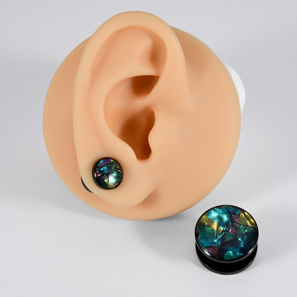 1PC Edelstahl Mix Farben Shell – Body Jewelry Ear Plugs Bewertung und Preis