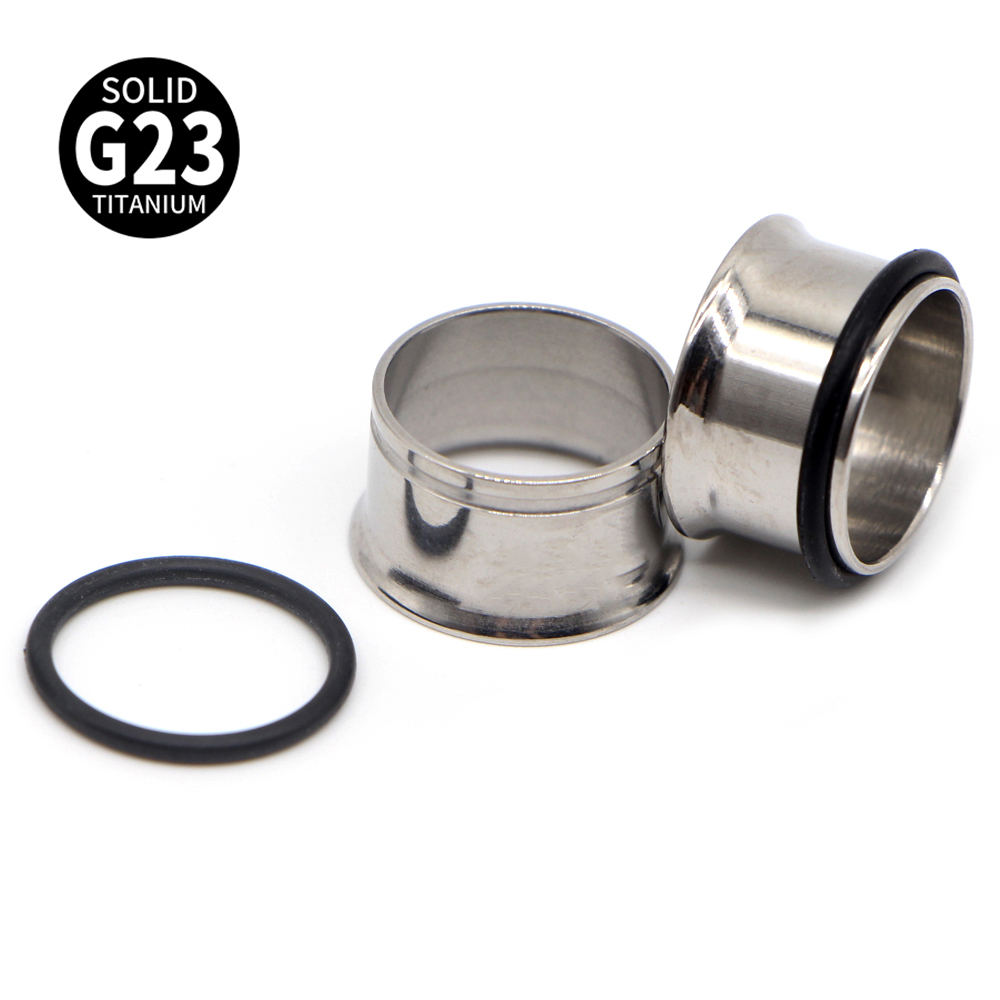 1 Paar G23 Titan Single Flare  – Body Jewelry Tunnels Bewertung und Preis