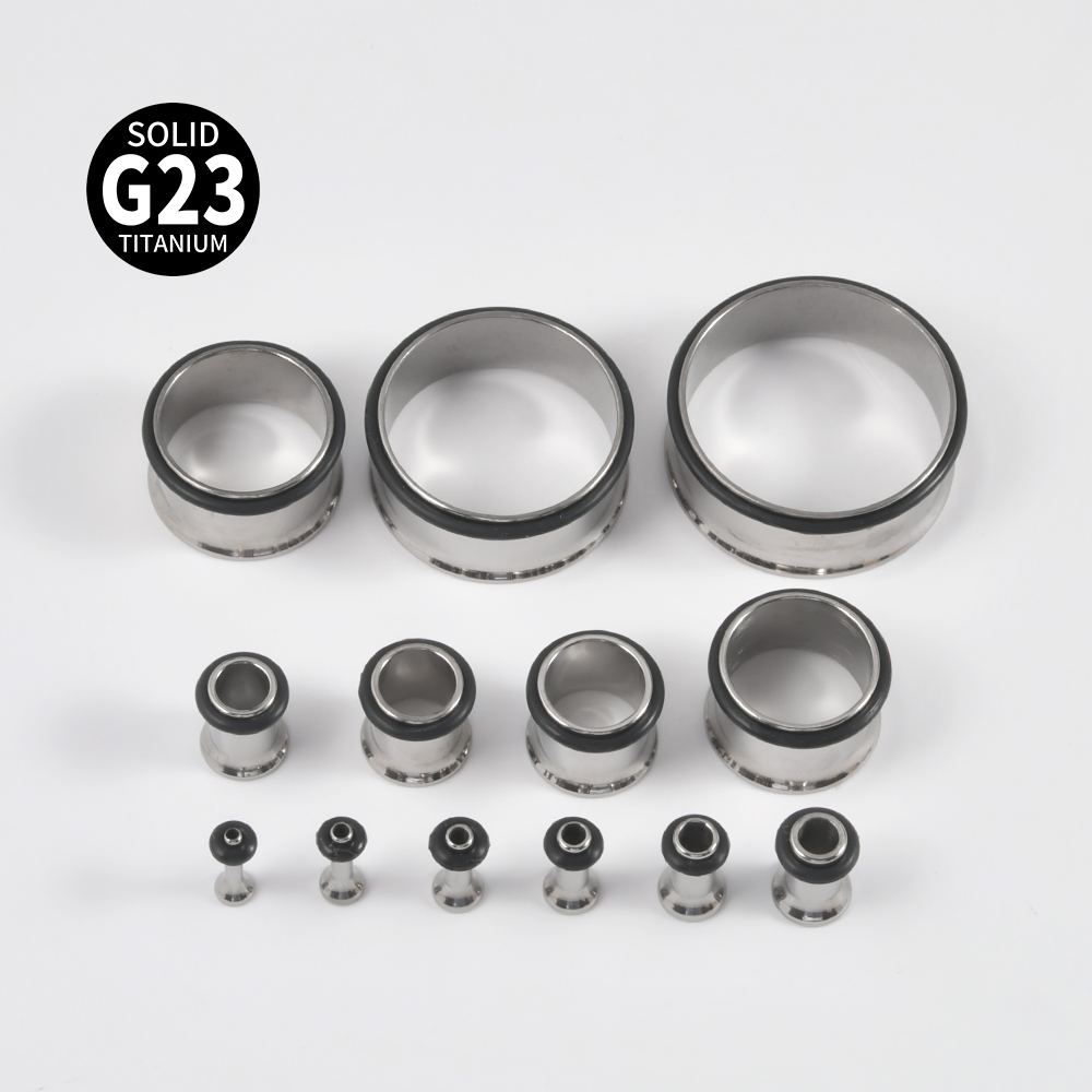 1 Paar G23 Titan Single Flare  – Body Jewelry Tunnels Bewertung und Preis