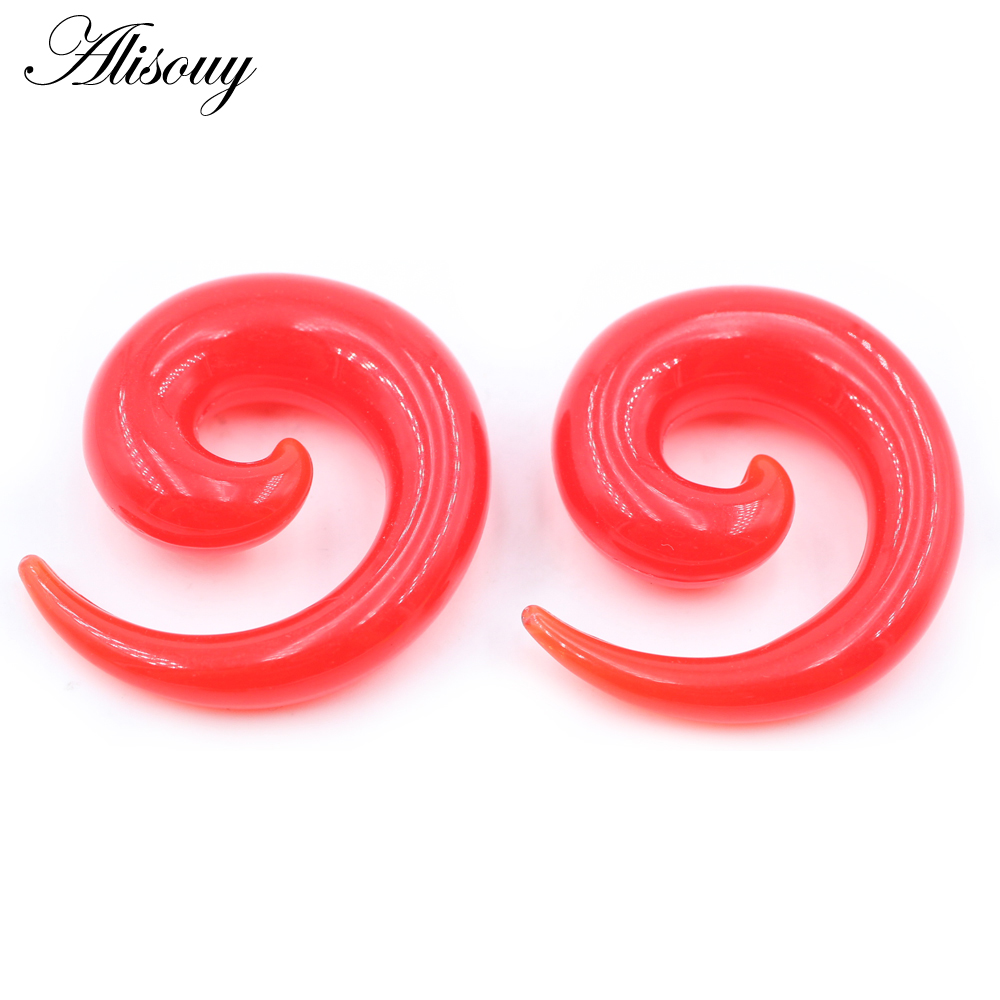 Alisouy 2 Stück 1,6–20 mm tran – Body Jewelry Tunnels Bewertung und Preis