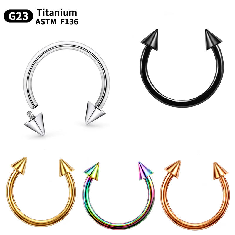 1 STÜCK G23 Titan Rundpiercing – Body Jewelry Internally Threaded Bewertung und Preis