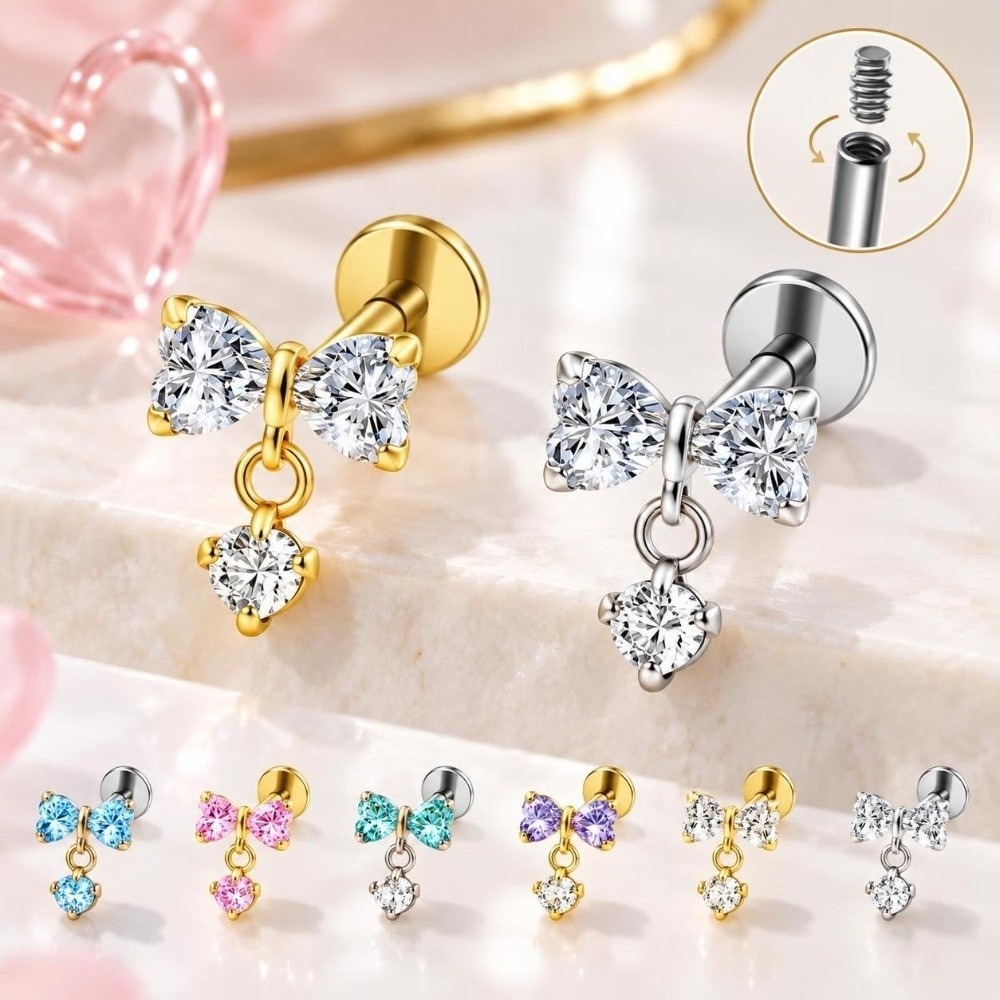 G23 Titan-Knochenmark-Ohrsteck – Body Jewelry Internally Threaded Bewertung und Preis