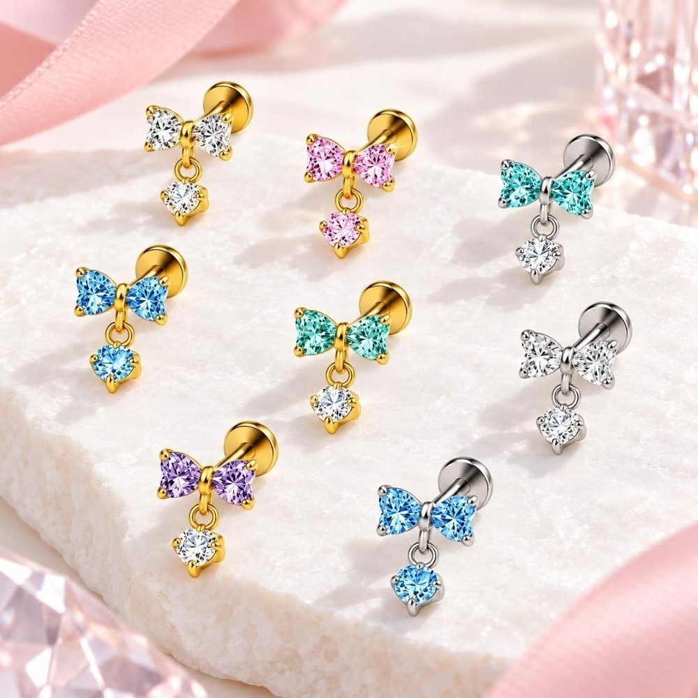 G23 Titan-Knochenmark-Ohrsteck – Body Jewelry Internally Threaded Bewertung und Preis