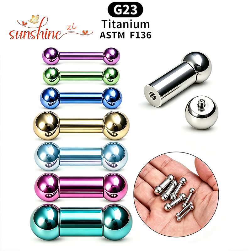 Implantatgeeignetes Titan ASTM – Body Jewelry Internally Threaded Bewertung und Preis