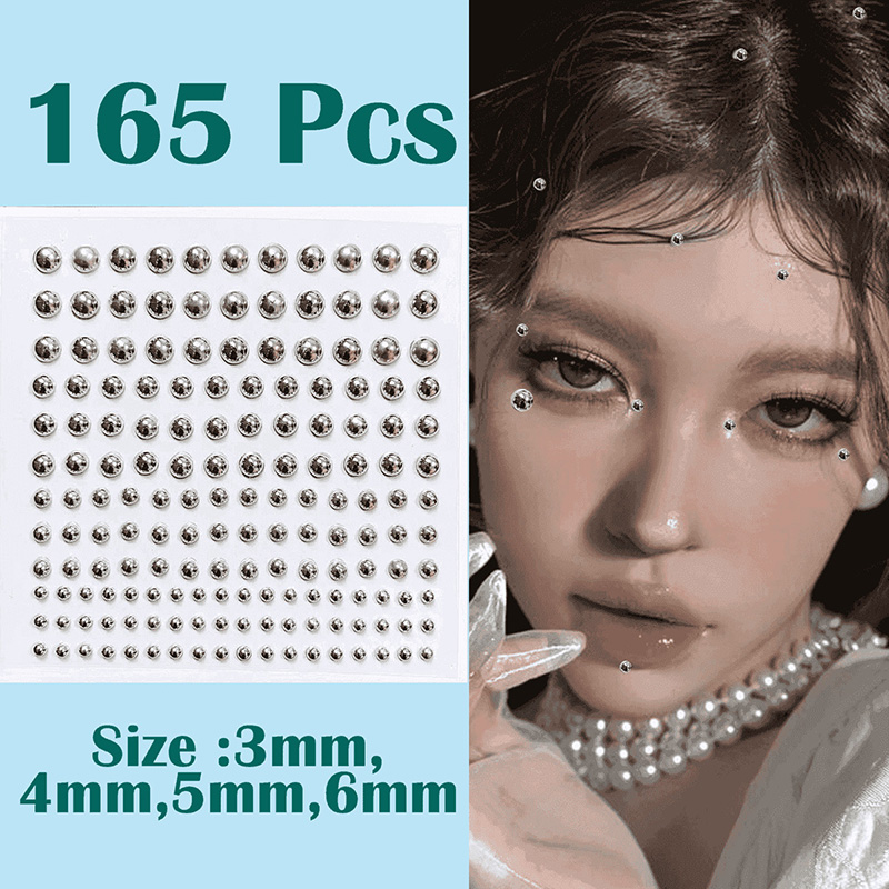 3D Gesicht Augen Party Make-up – Body Jewelry Diamond Bewertung und Preis