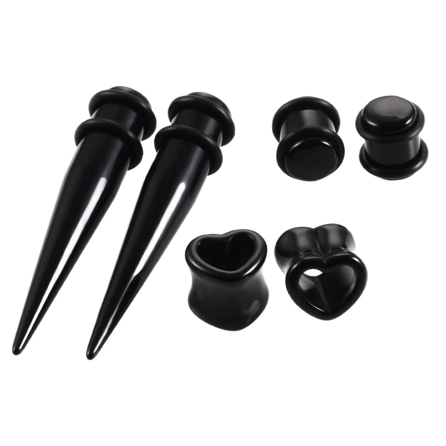 36 Stück-54 Stück 14G-00G Acry – Body Jewelry Ear Plugs Bewertung und Preis