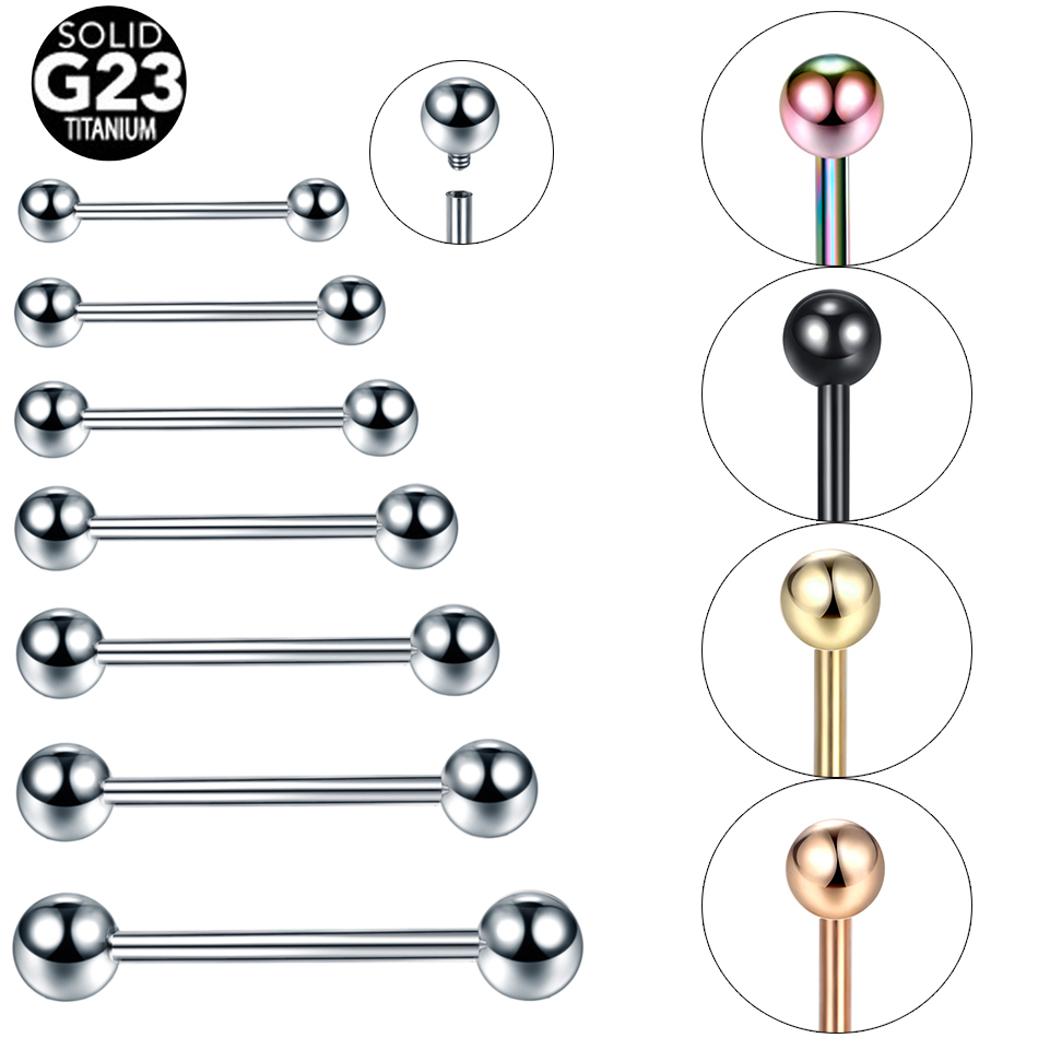 10 Teile/los G23 Titan Zunge P – Body Jewelry Tunnels Bewertung und Preis