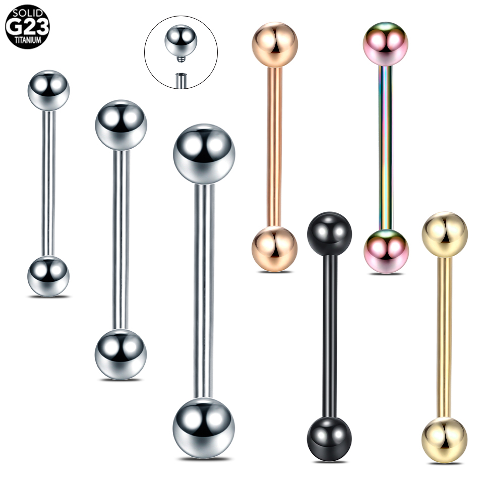 10 Teile/los G23 Titan Zunge P – Body Jewelry Tunnels Bewertung und Preis