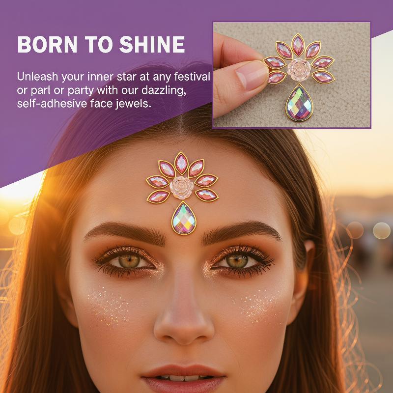 Gesichts-Schmuckaufkleber, sch – Body Jewelry Stickers Bewertung und Preis