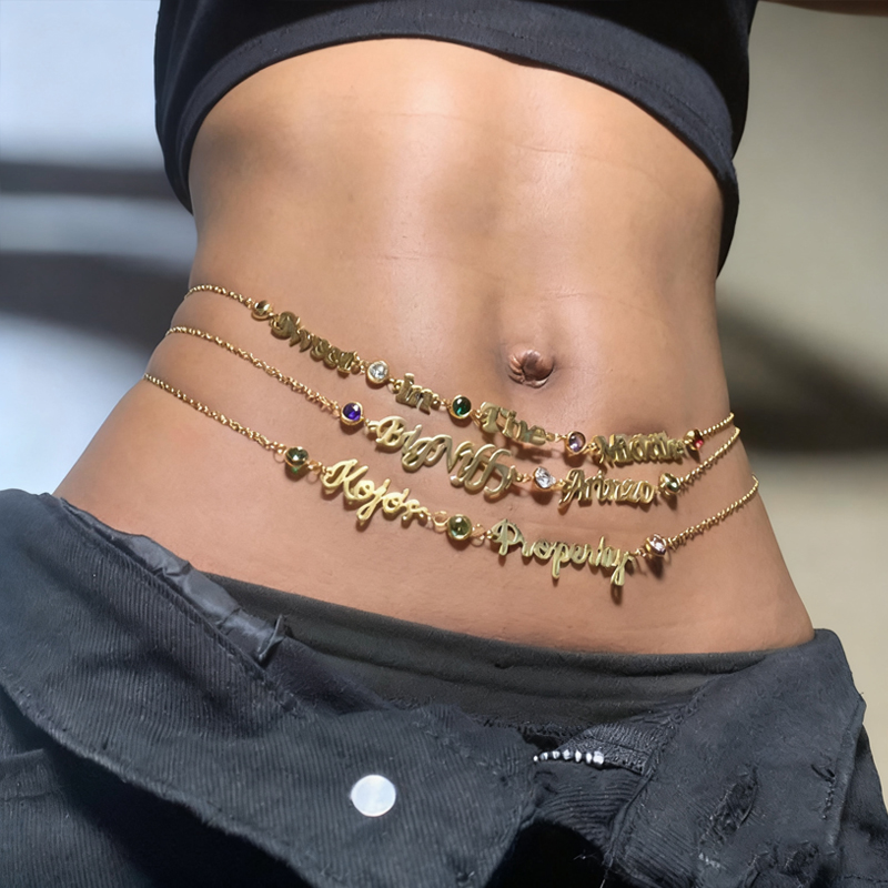 DUOYING Benutzerdefinierte Nam – Body Jewelry Names Bewertung und Preis
