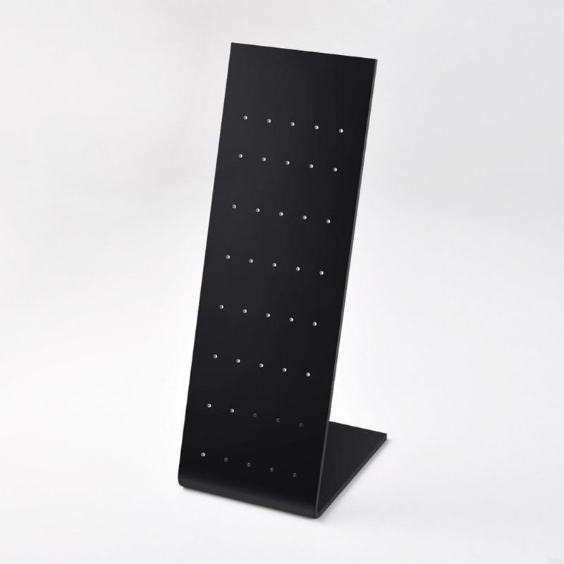 Schwarzer, hochwertiger L-förm – Body Jewelry Display Bewertung und Preis