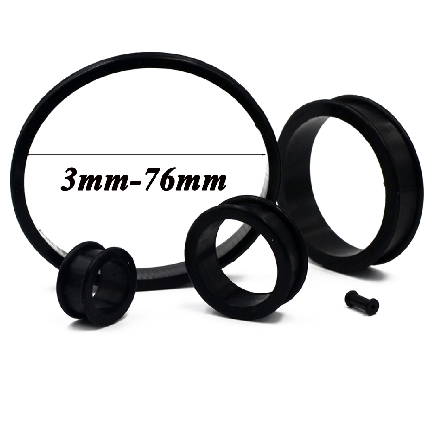 2pcs Supersize Flexible Siliko – Body Jewelry Ear Plugs Bewertung und Preis