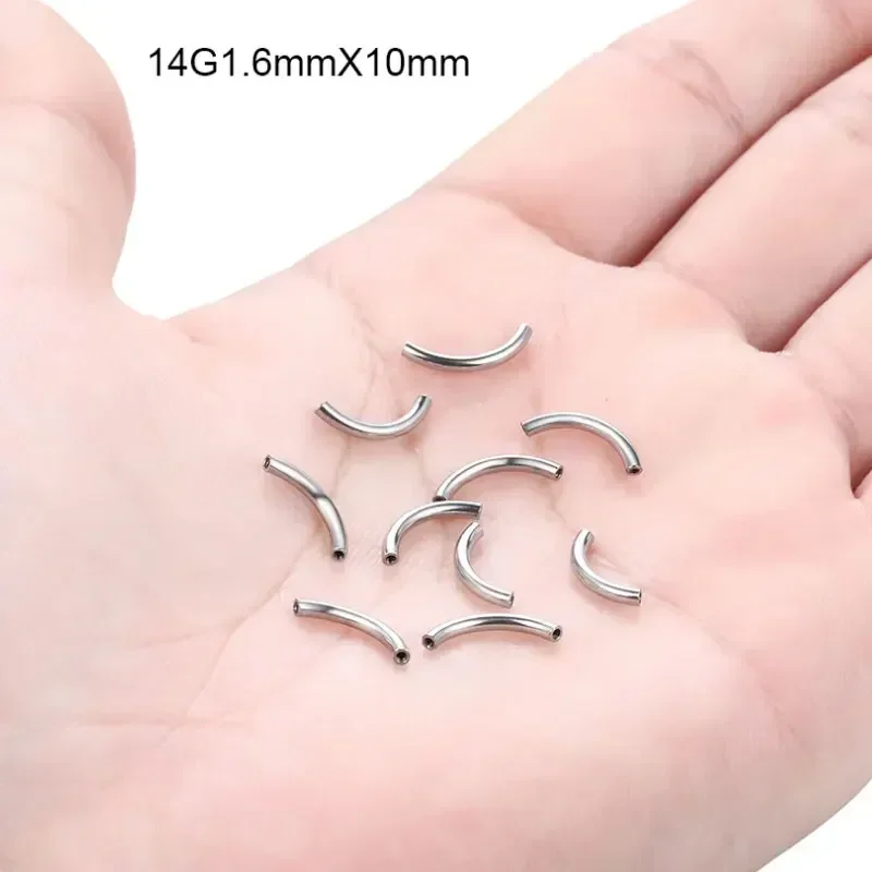 10 Teile/los ASTM F136 Titan I – Body Jewelry Internally Threaded Bewertung und Preis