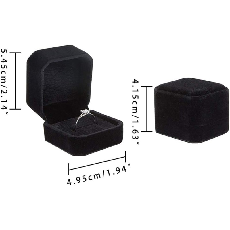 10er-Pack Samt-Ringbox, Ohrrin – Body Jewelry Display Bewertung und Preis
