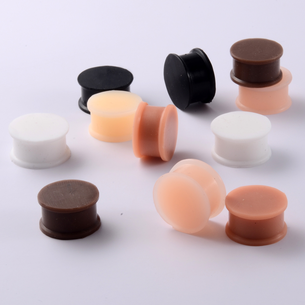 1 Paar Silikon Flexible Dicke  – Body Jewelry Ear Plugs Bewertung und Preis