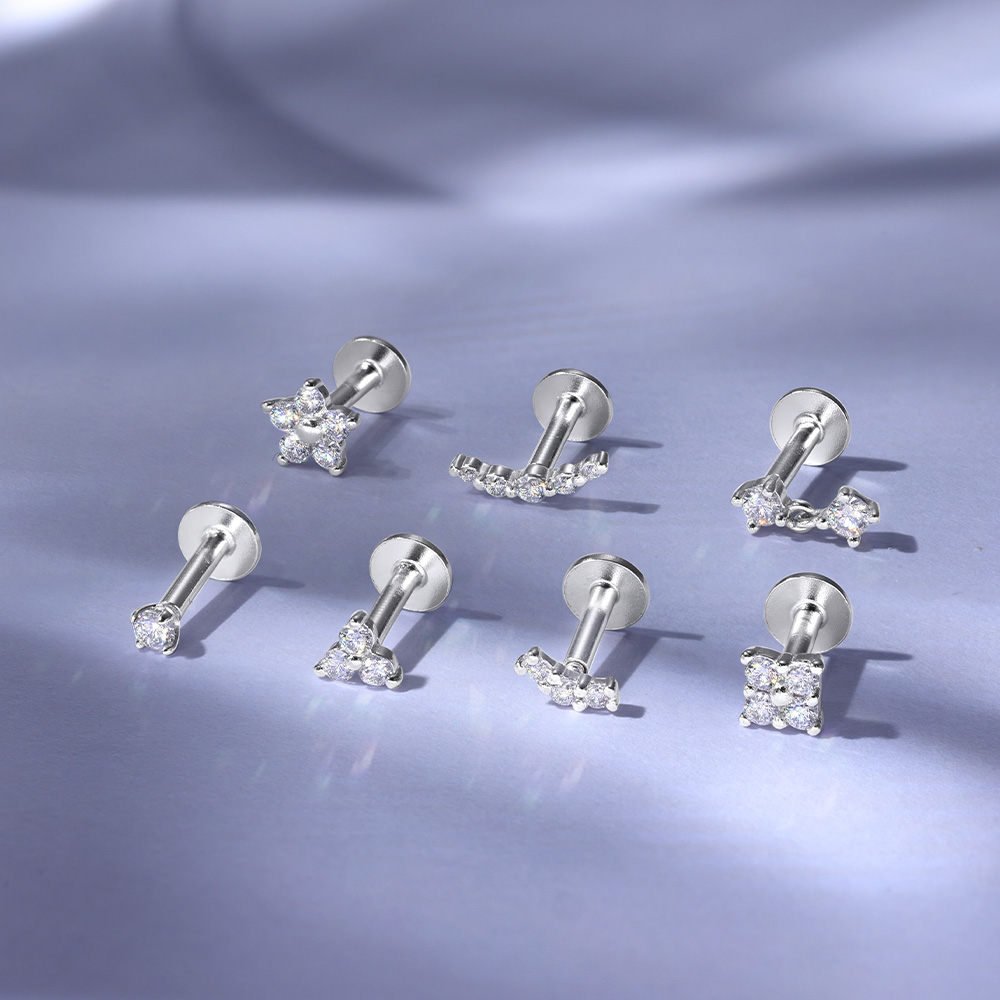 ROXI Piercing-Ohrring aus 925e – Body Jewelry Diamond Bewertung und Preis