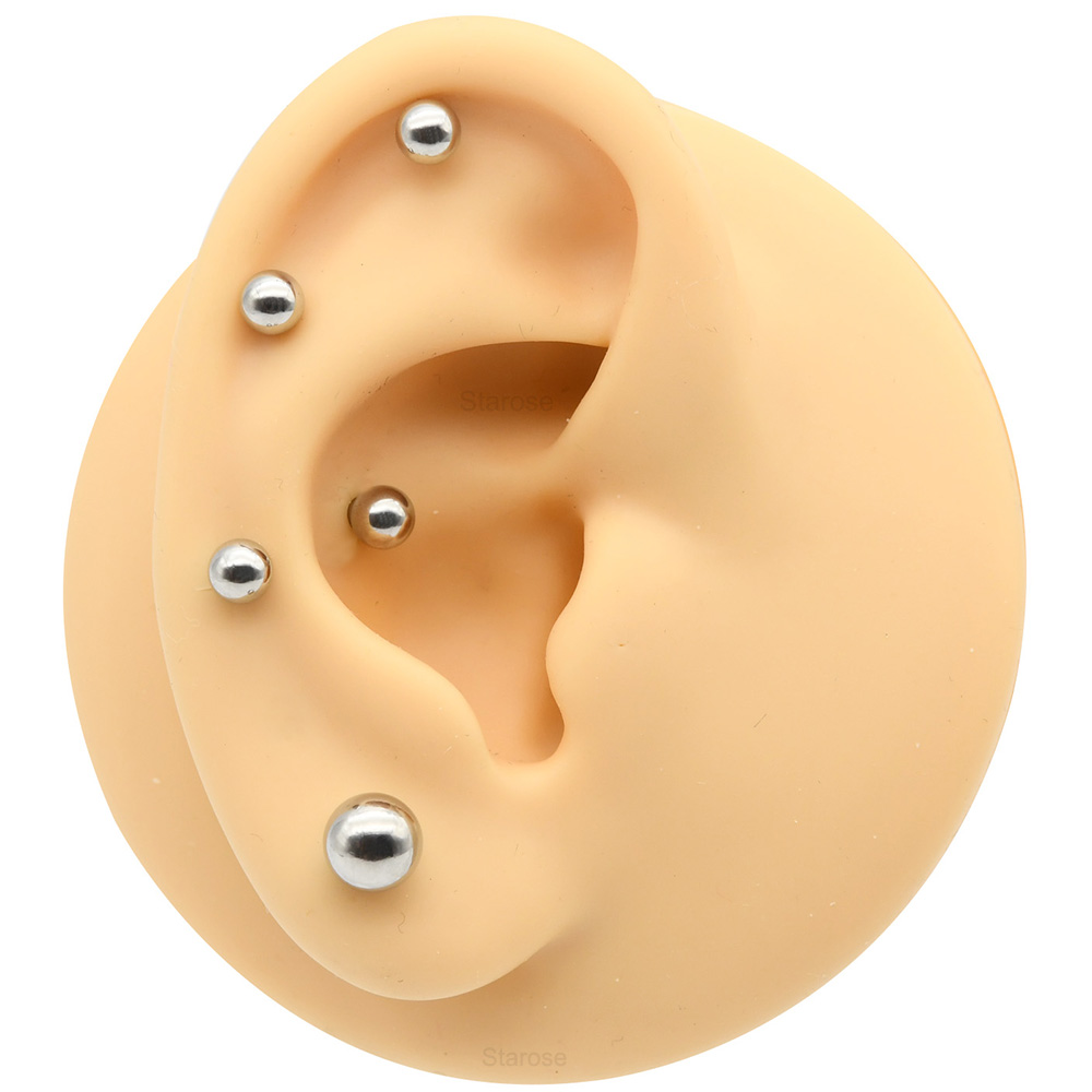 1Pc 12G-00G Edelstahl Gerade B – Body Jewelry Internally Threaded Bewertung und Preis