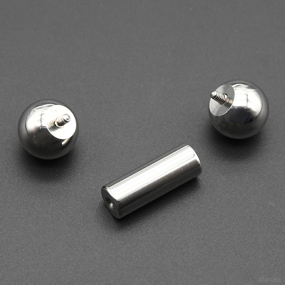 1Pc 12G-00G Edelstahl Gerade B – Body Jewelry Internally Threaded Bewertung und Preis