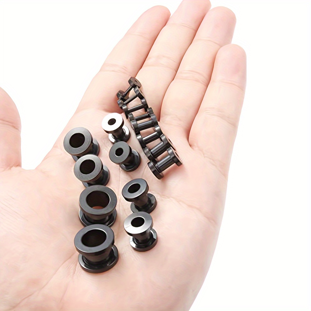 Neue 2 stücke bunte eloxierte  – Body Jewelry Ear Plugs Bewertung und Preis