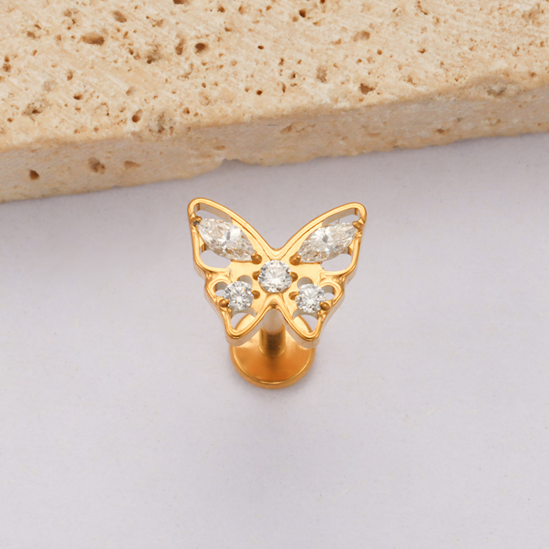 ASTM F136 Titan Hohl Schmetter – Body Jewelry Internally Threaded Bewertung und Preis