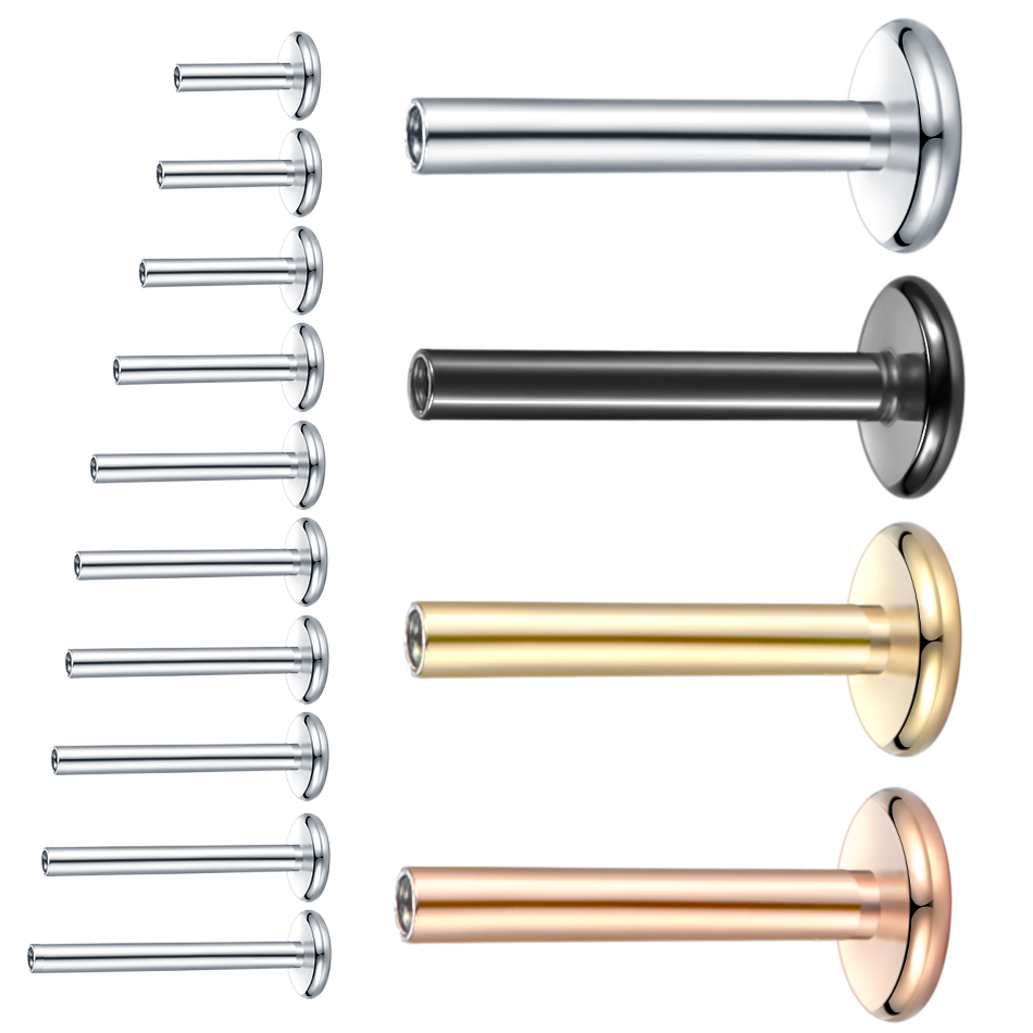 10 Teile/satz Chirurgische Sta – Body Jewelry Internally Threaded Bewertung und Preis