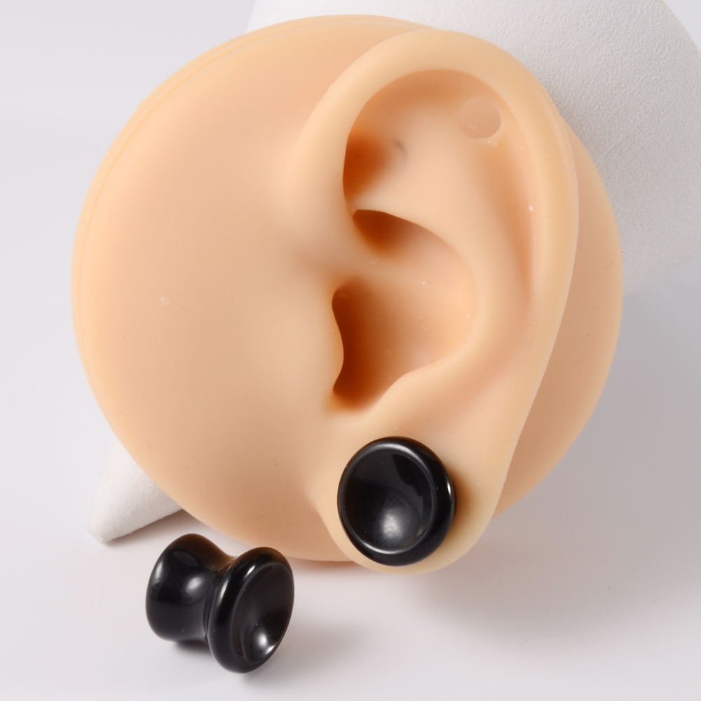 Paar Stein Ohr Messgeräte Doub – Body Jewelry Tunnels Bewertung und Preis