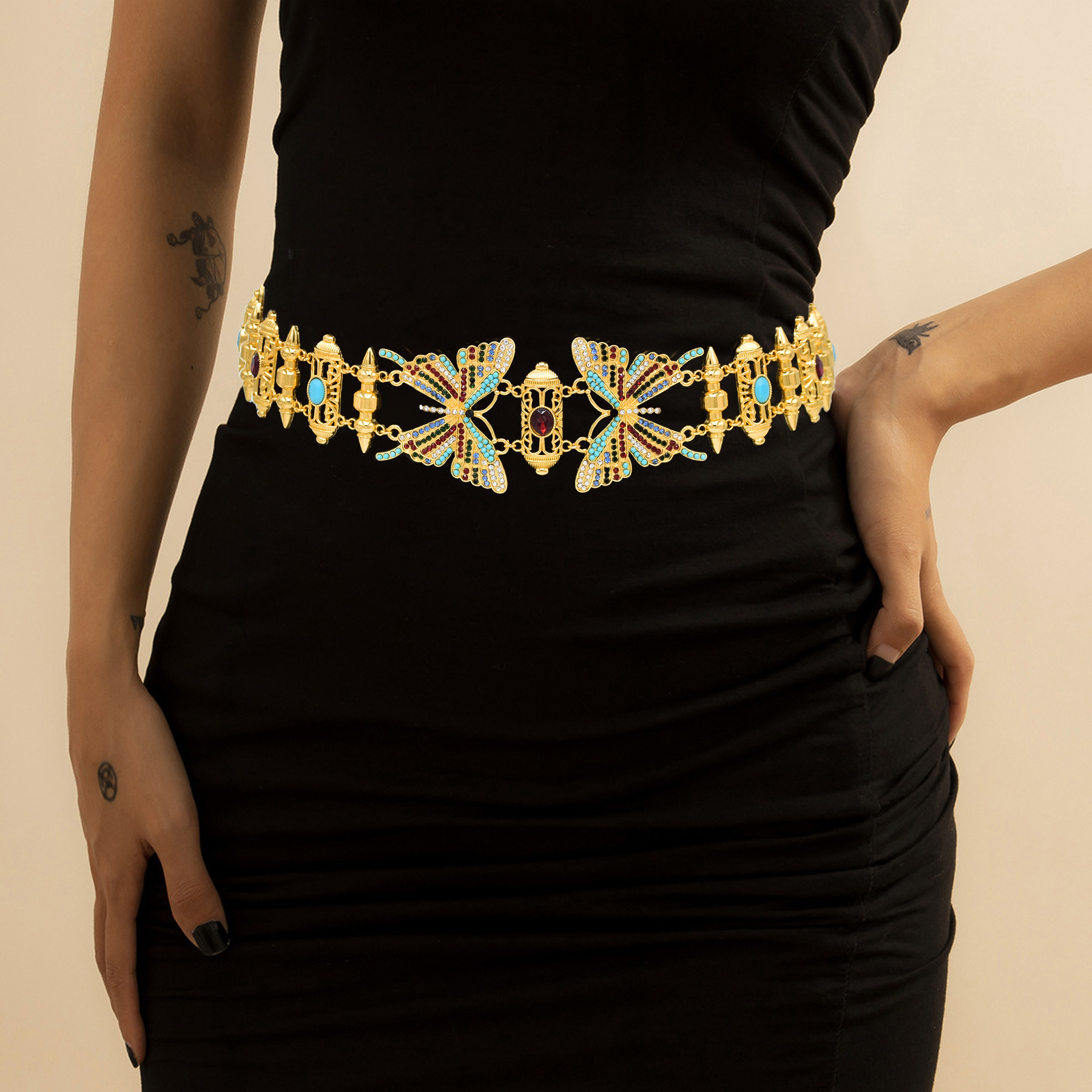 Mode Schmetterling Taille Bauc – Body Jewelry Indian Bewertung und Preis